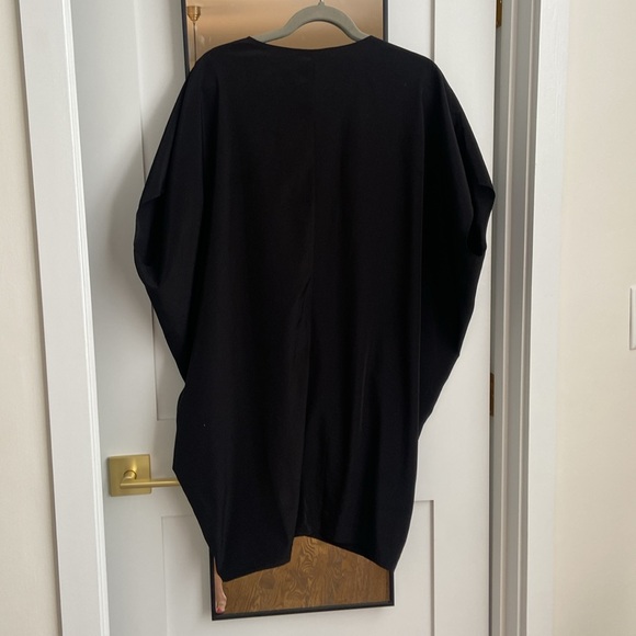 Hatch slouch cocoon dress in black - Picture 4 of 6